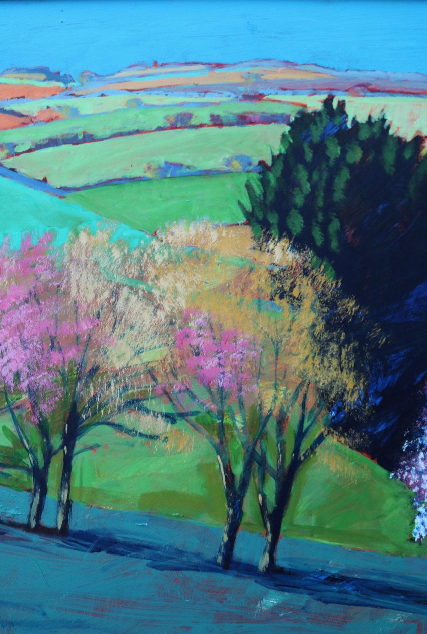 Teme Valley Blüte Nahaufnahme 2 von Paul Powis