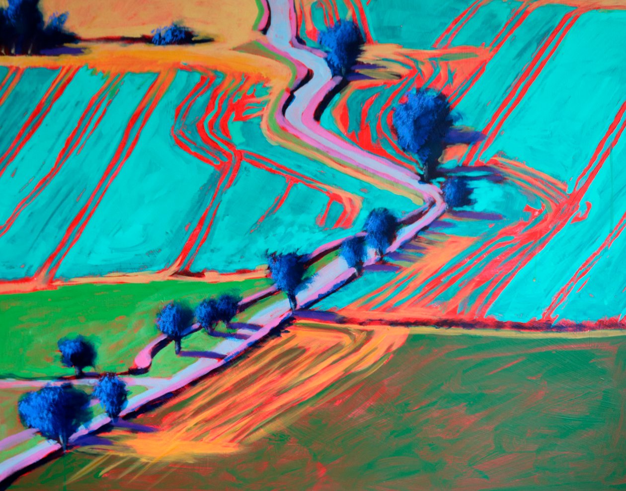 Richtung Welland #4 (Detail), 2024 von Paul Powis