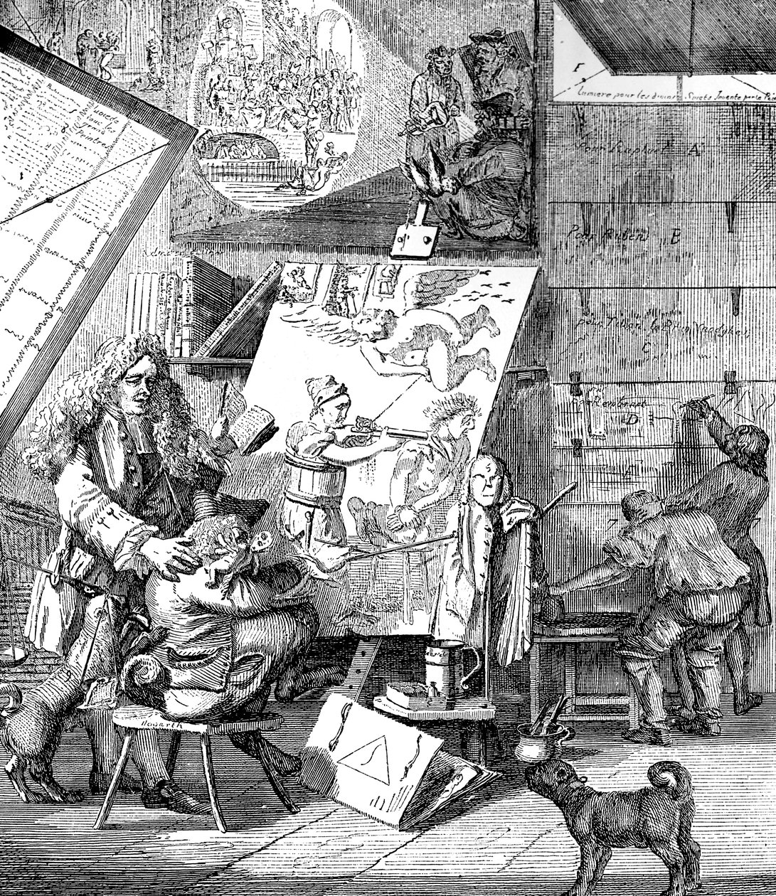 Burlesque sur le burlesque, 1753 von Paul Sandby
