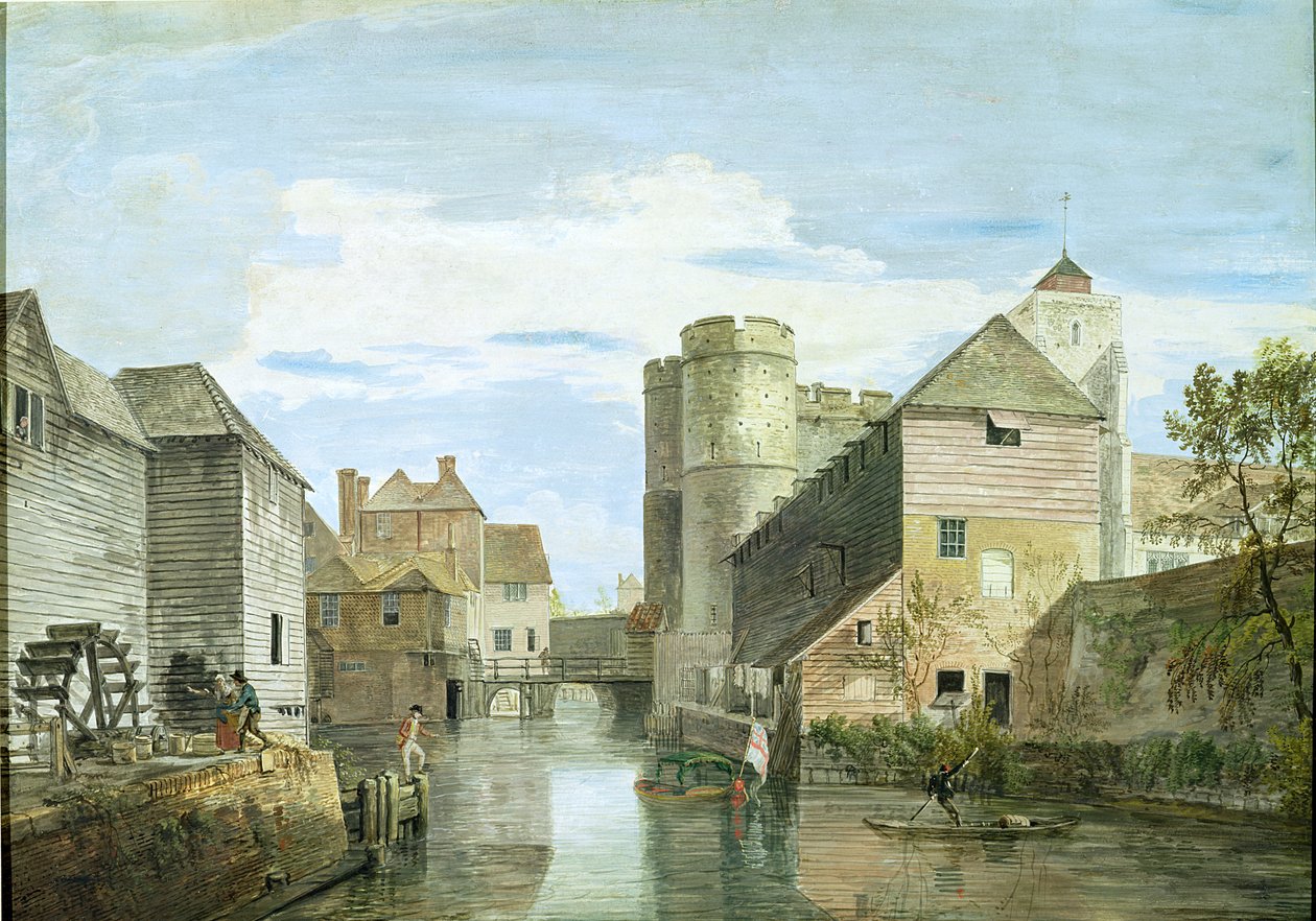 Das Westtor von Canterbury von Paul Sandby