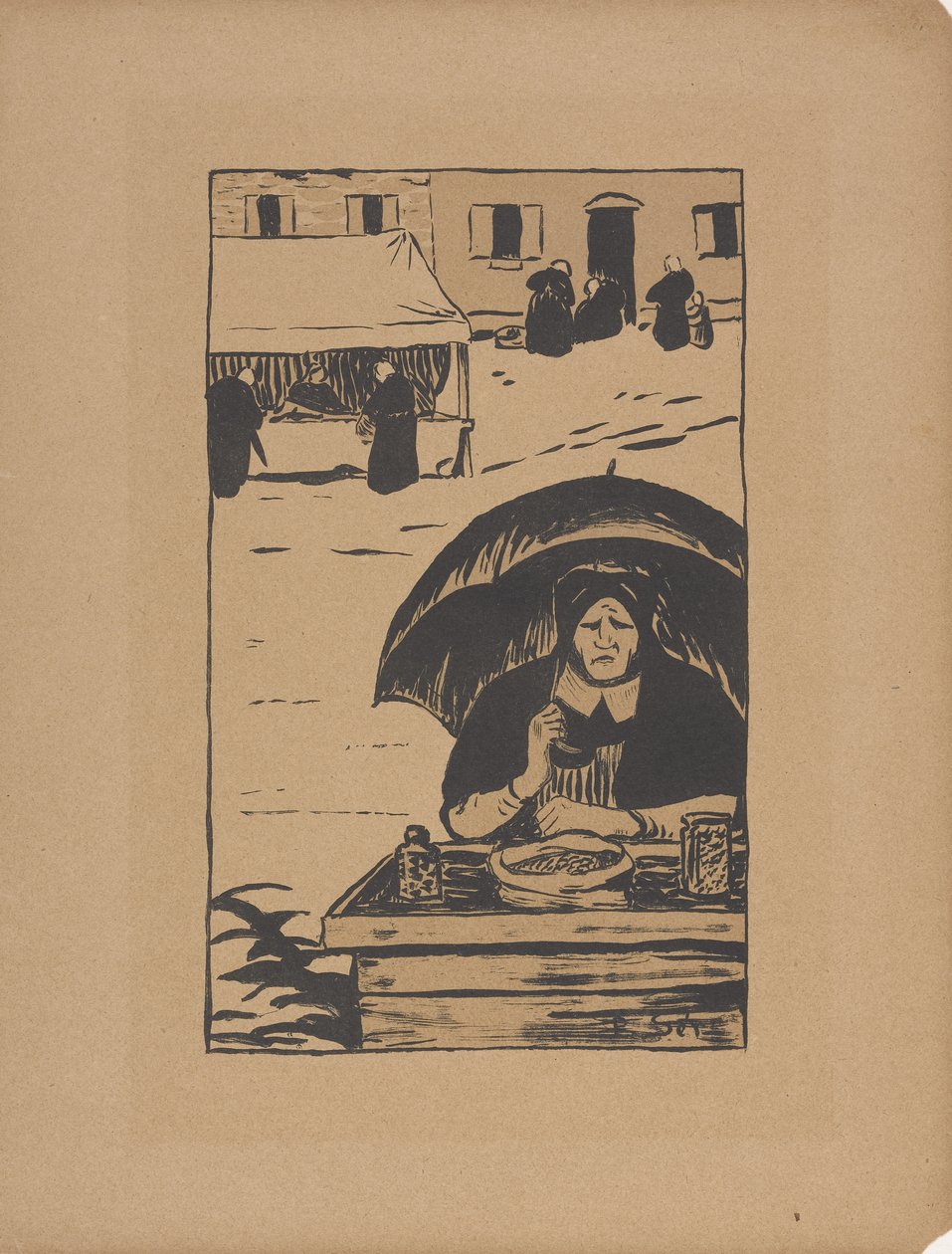 La marchande ambulante (Der Straßenverkäufer) 1895 von Paul Sérusier
