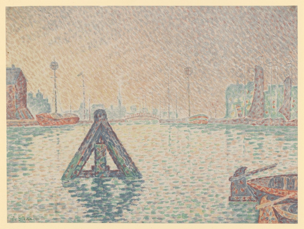 In Holland - Die Boje von Paul Signac