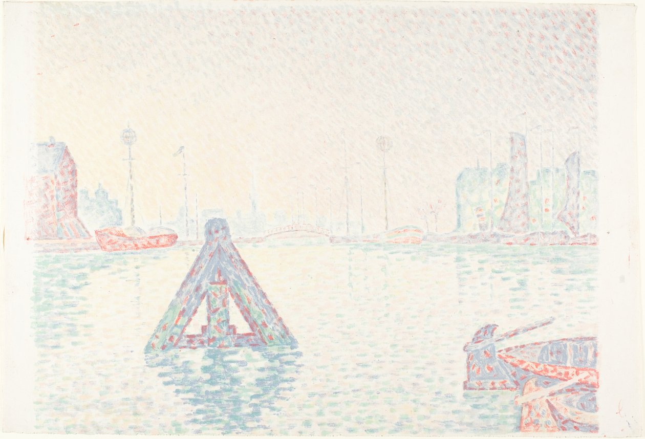 In Holland—Die Boje von Paul Signac