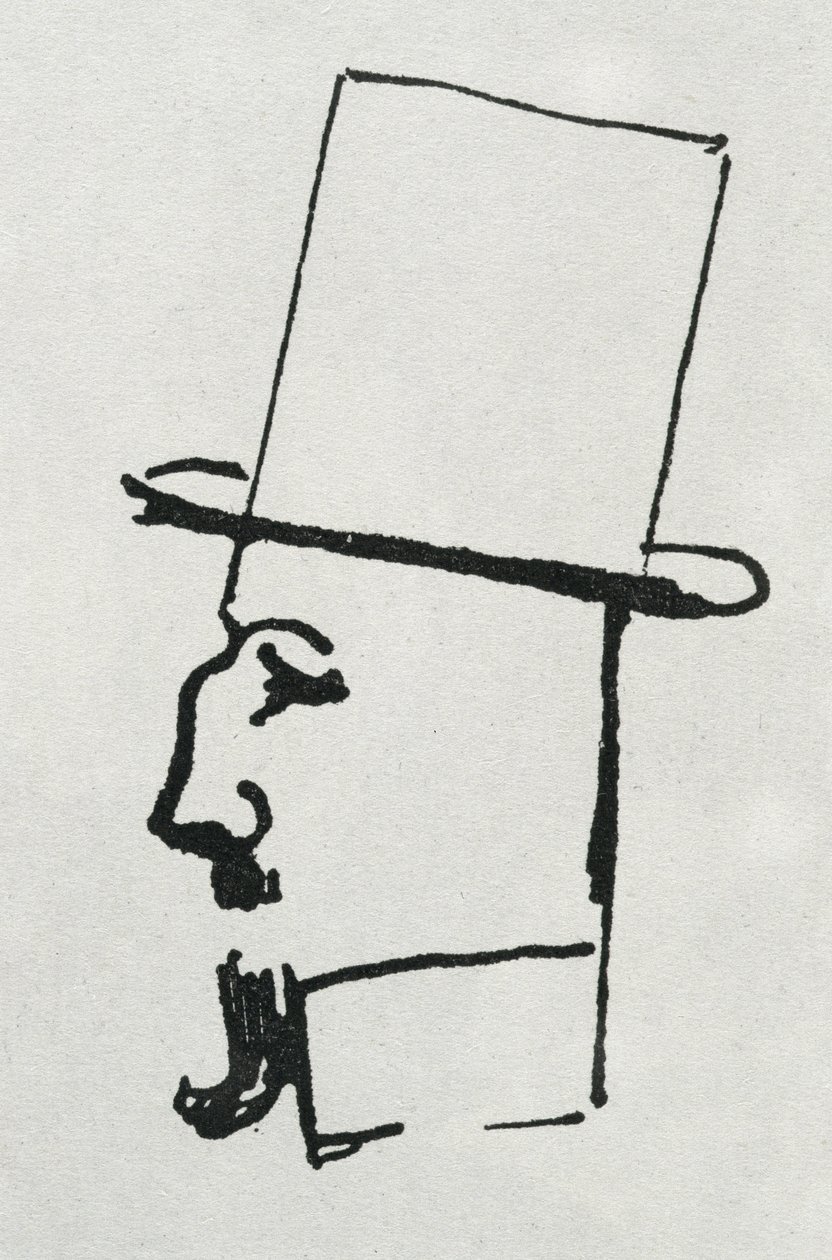 Porträt von Félix Fénéon von Paul Signac