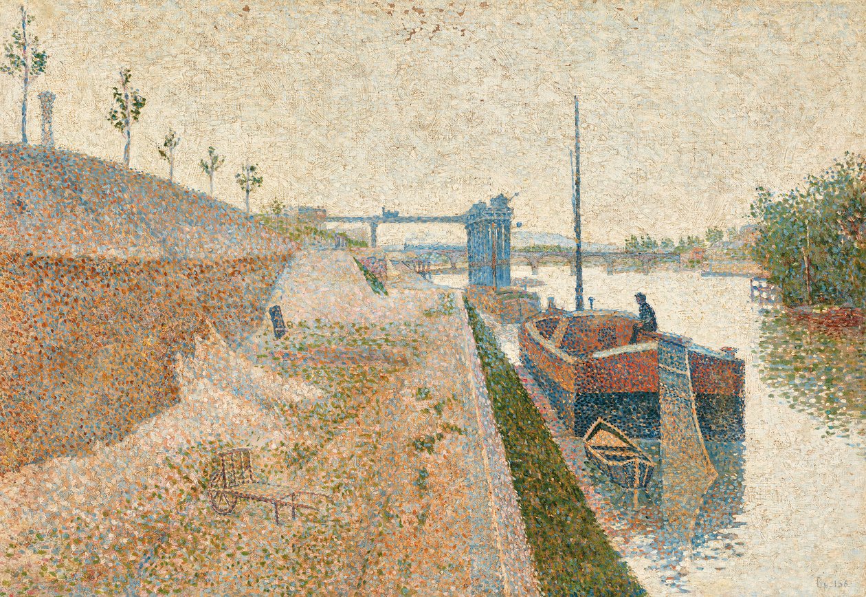 Quai de Clichy von Paul Signac