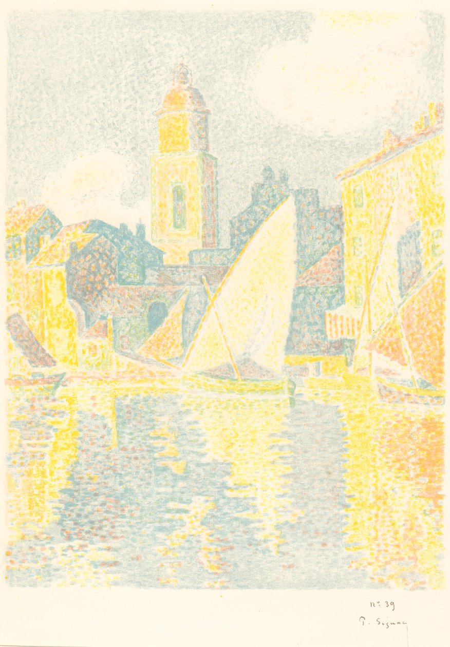 Saint-Tropez: Der Hafen von Paul Signac