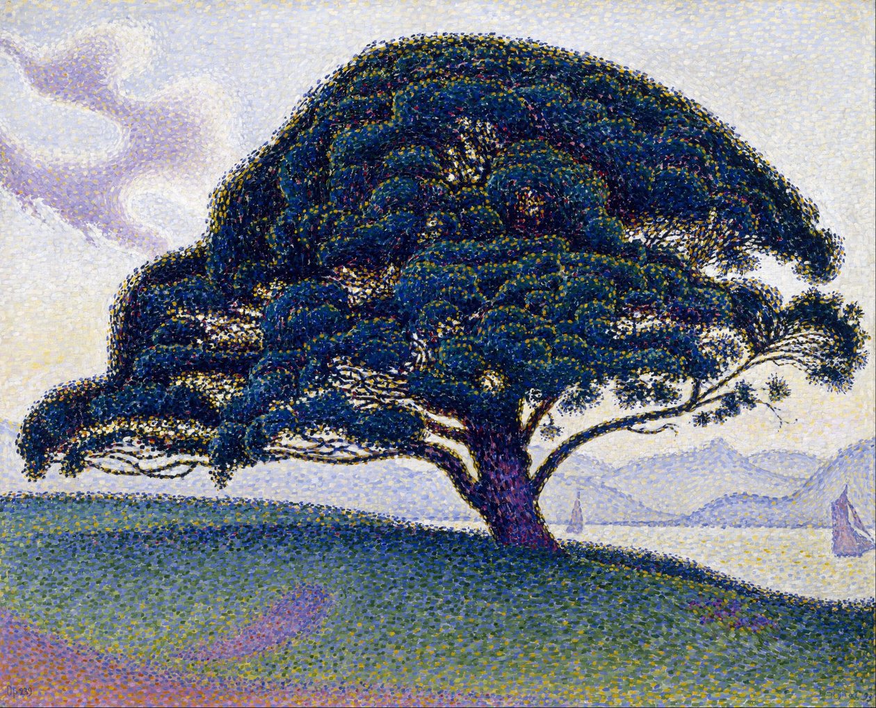 Die Bonaventure-Kiefer von Paul Signac
