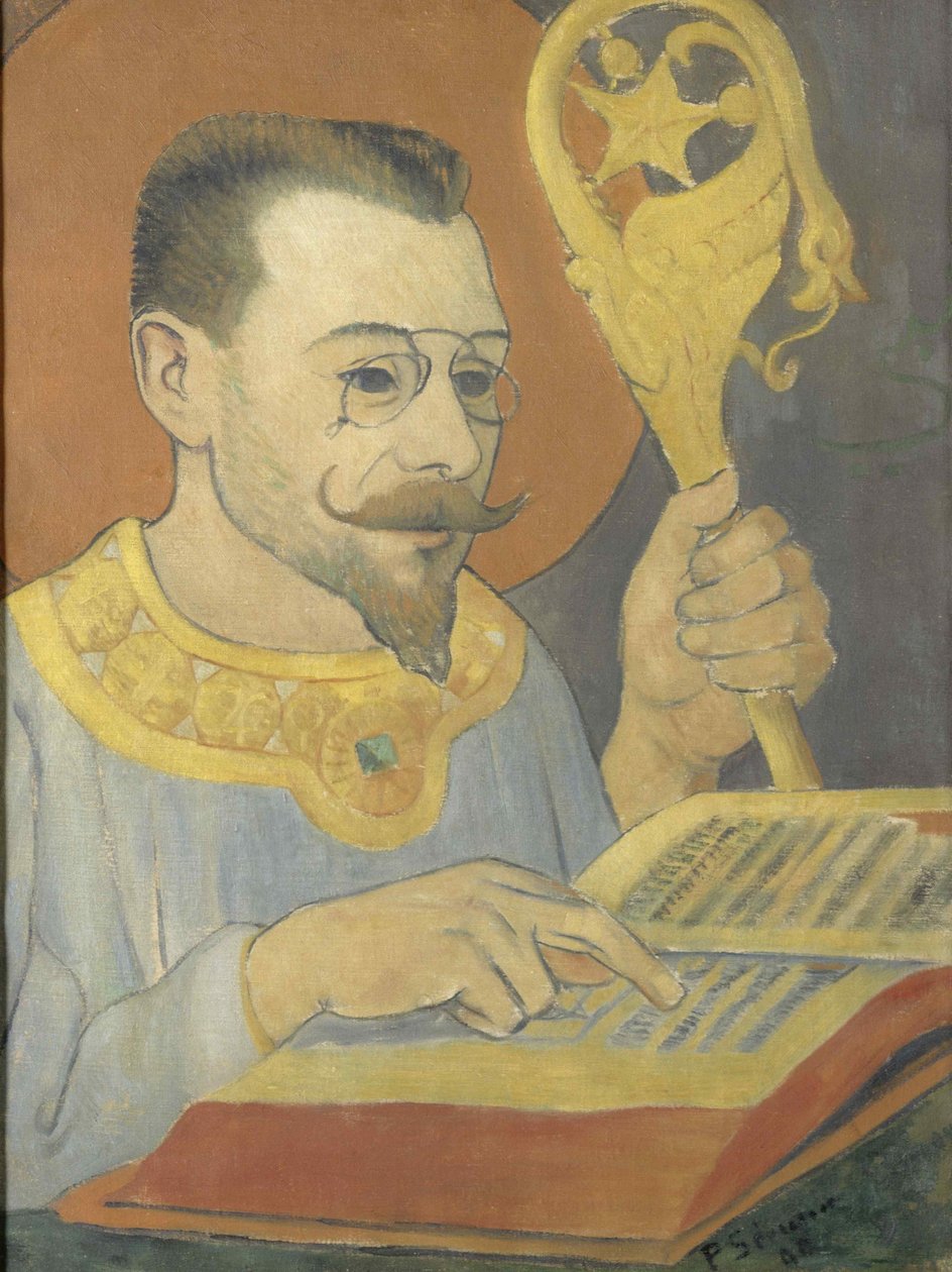 Porträt von Paul Ranson im Nabi-Kostüm, 1890 von Paul Sérusier