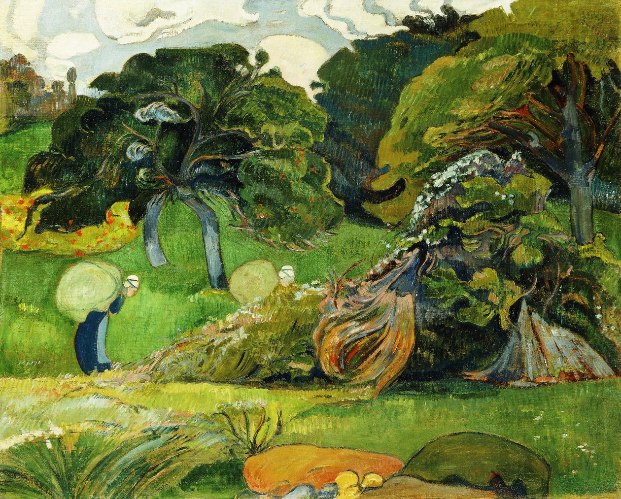 Die zwei Wäscherinnen, ca. 1892 von Paul Sérusier