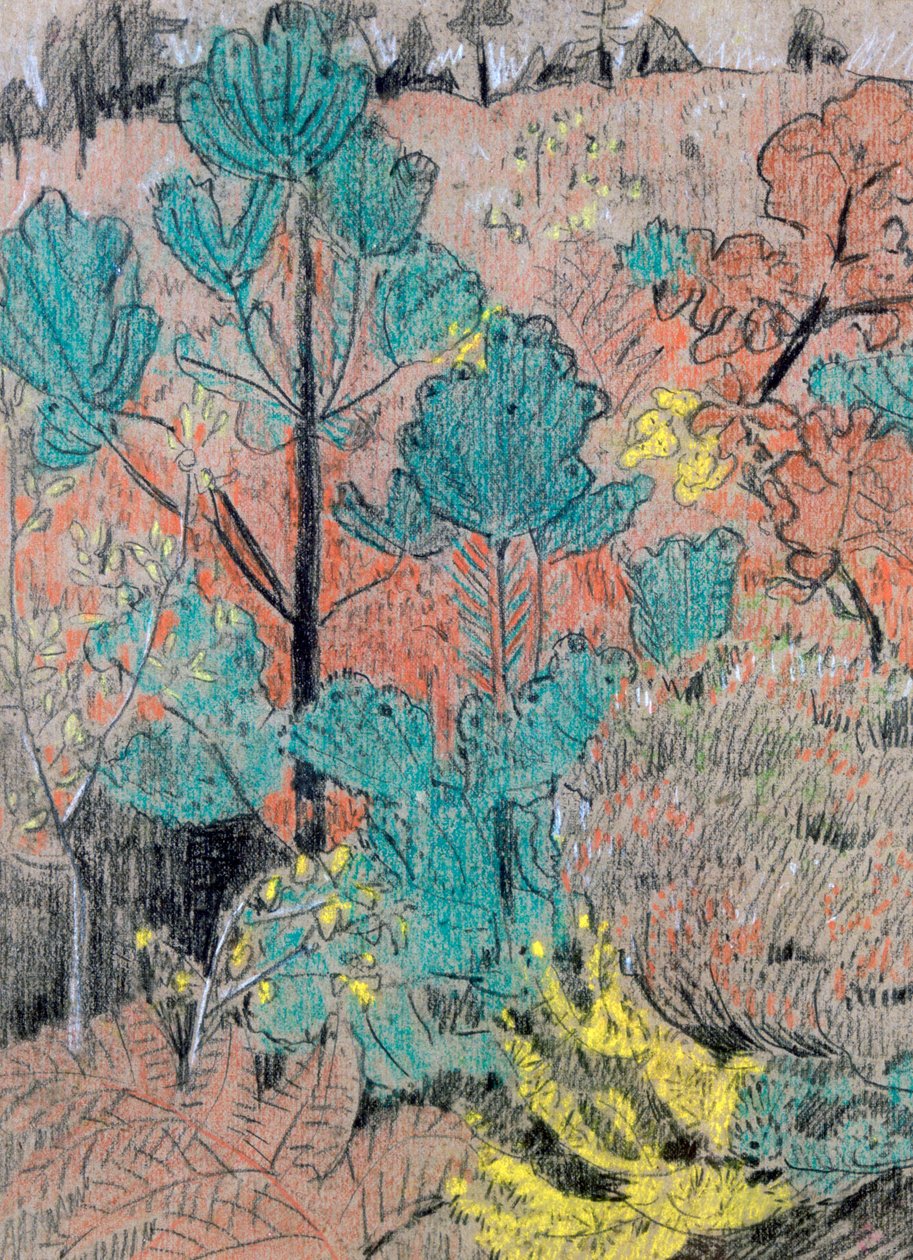 Unter Holz, um 1883-1927 von Paul Sérusier