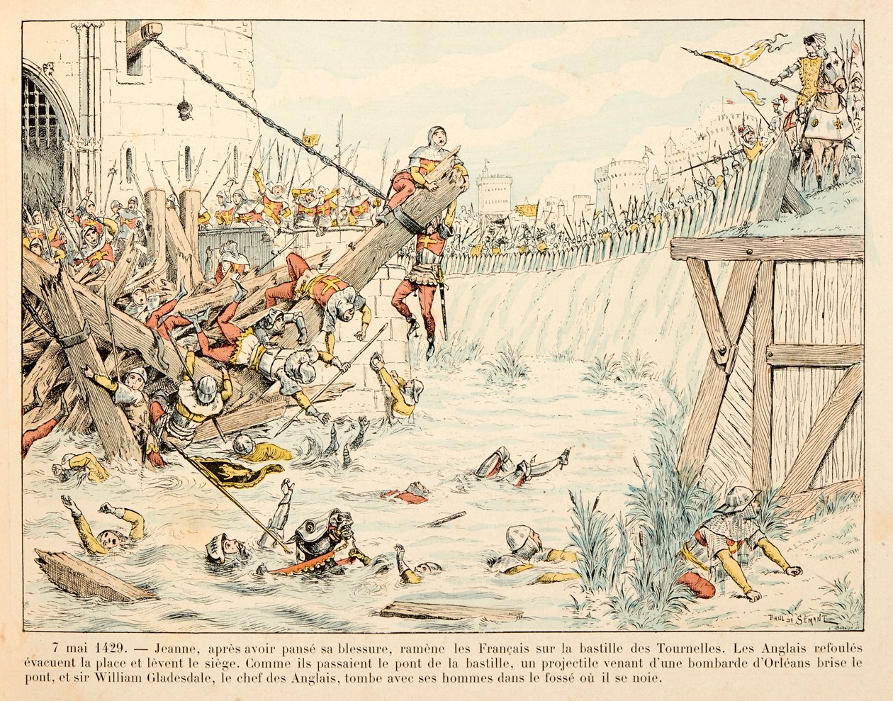Illustration aus dem Buch „Jeanne d