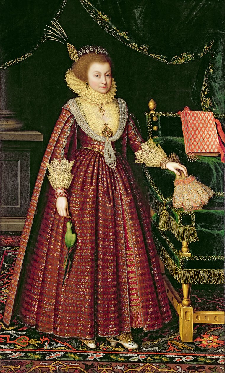 Porträt einer Dame, möglicherweise Elizabeth, Gräfin von Kellie von Paul van Somer