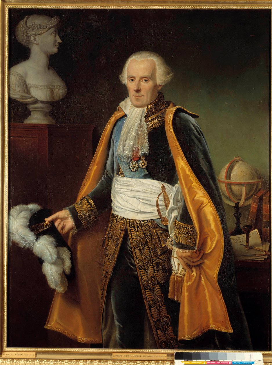 Porträt von Pierre Simon, Marquis de Laplace, Astronom von Paulin Jean Baptiste Guerin