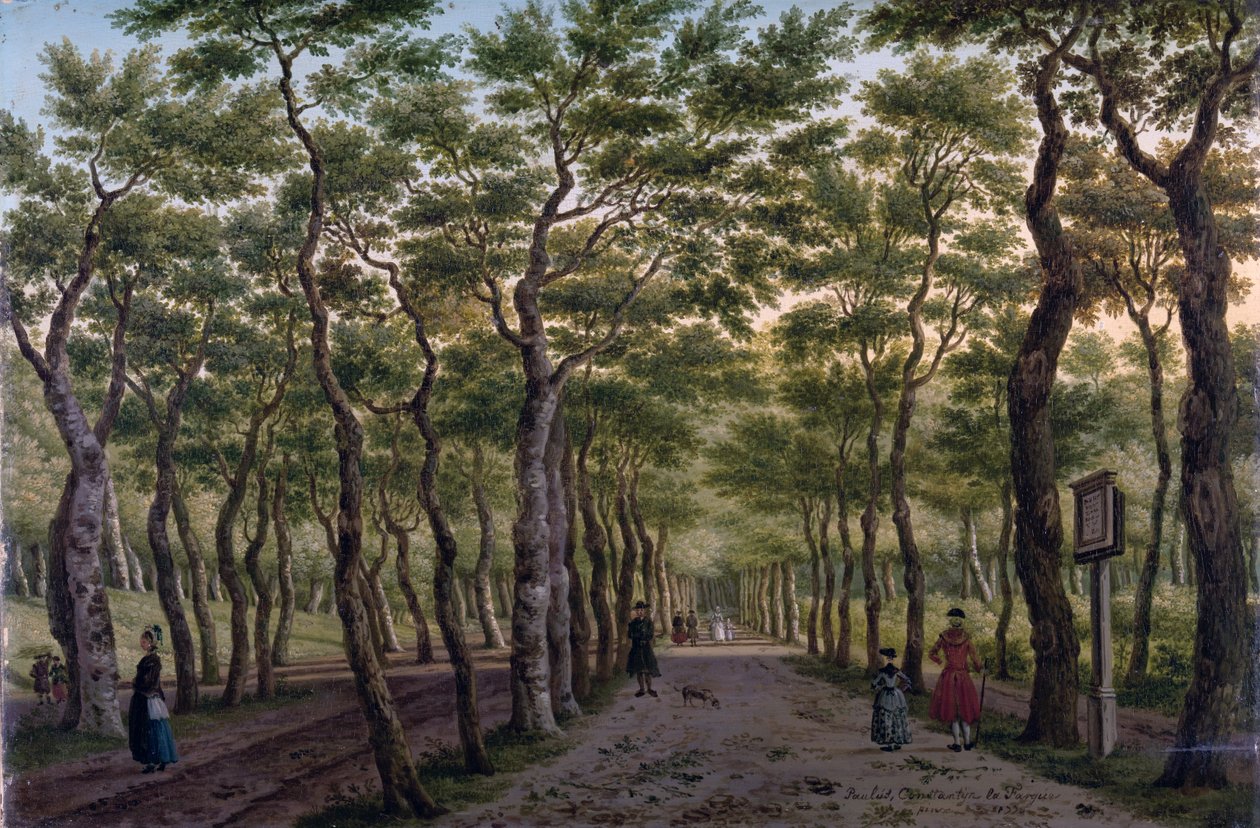 Der Herepad im Haagse Bos von Paulus Constantin La Fargue