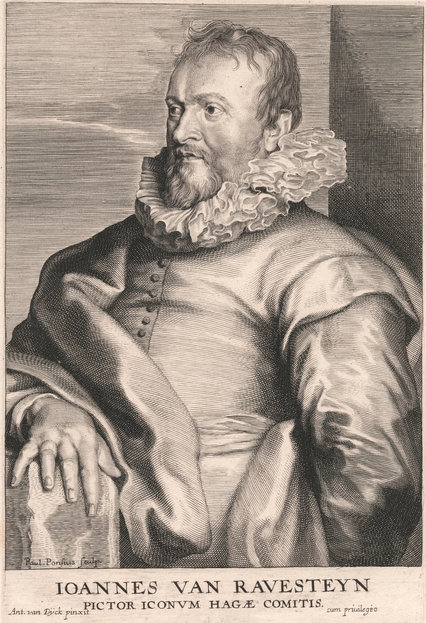 Joannes van Ravesteyn, Pictor Iconum Hagæ Comitis von Paulus Pontius