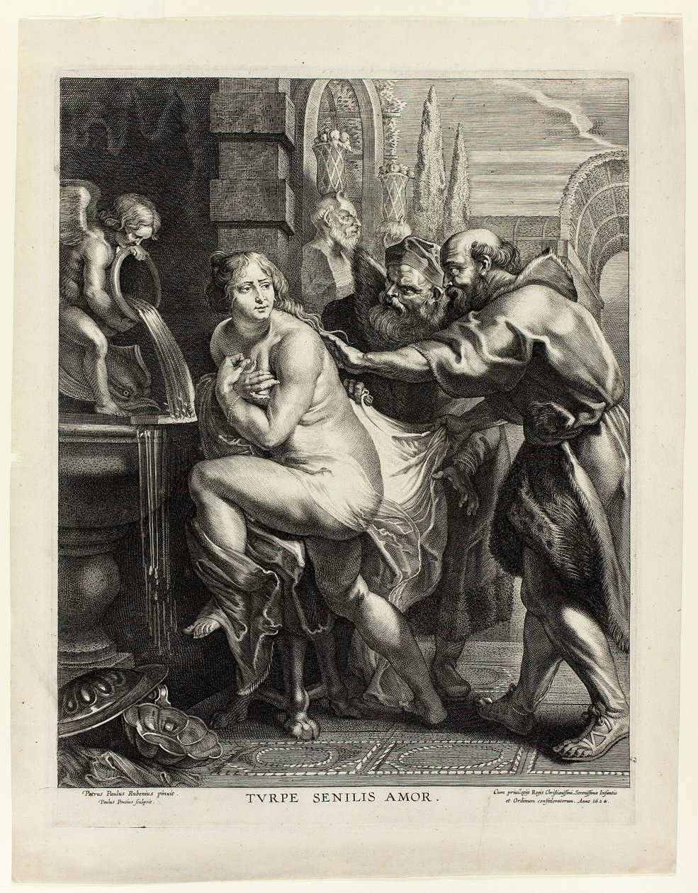 Susanna und die Ältesten von Paulus Pontius