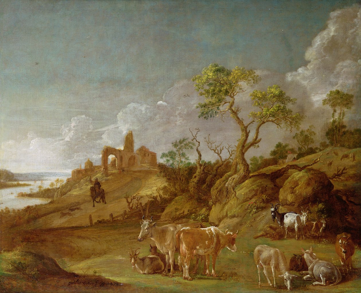 Unbekanntes Bild von Paulus Potter