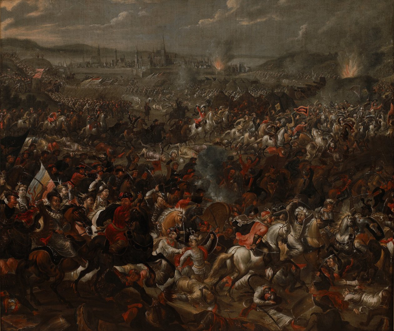 Die Schlacht von Wien am 12. September 1683 von Pauwel Casteels
