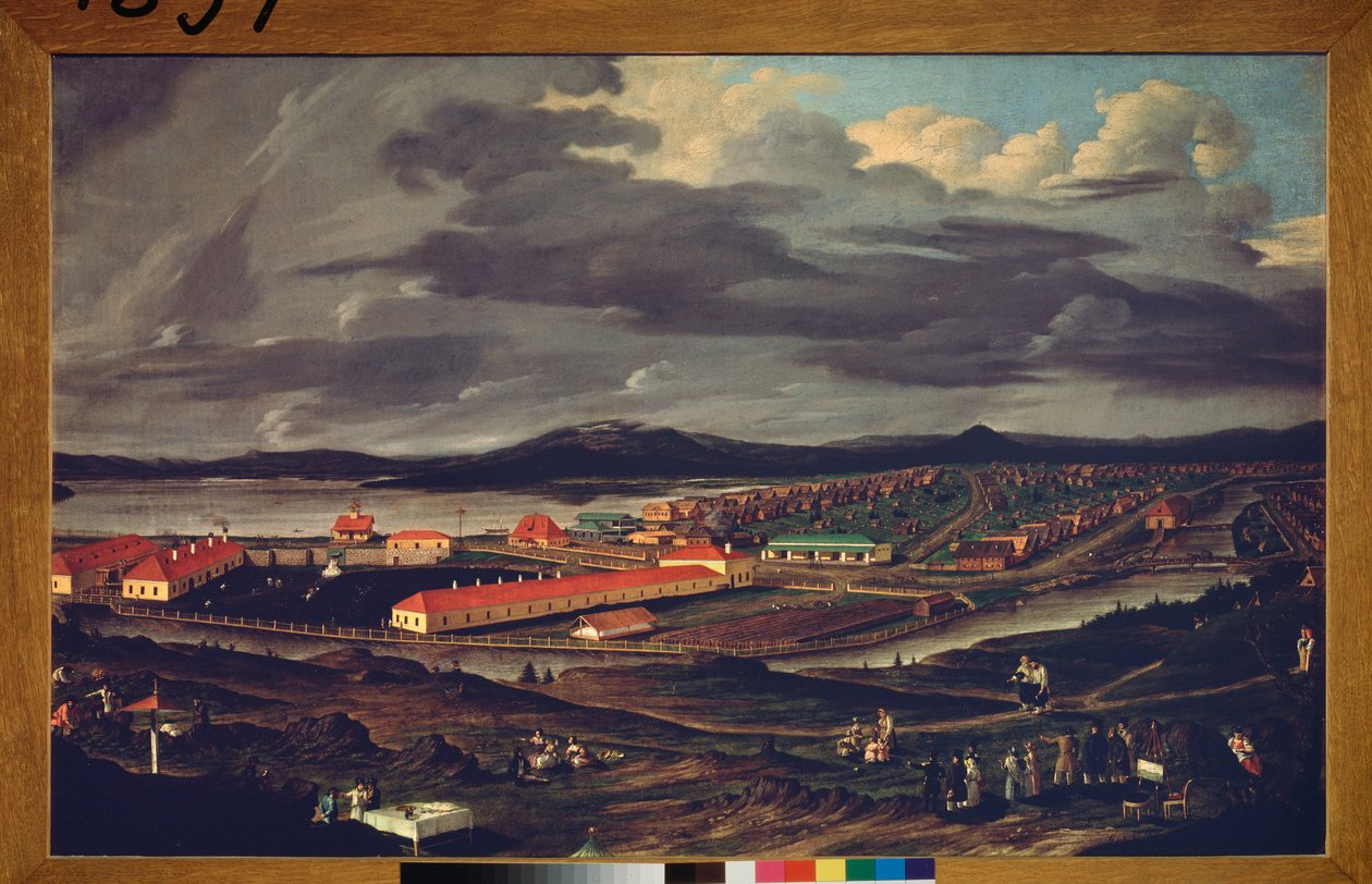 Ural, die Demidov-Stahlwerke von Pavel Petrovich Vedenetsky