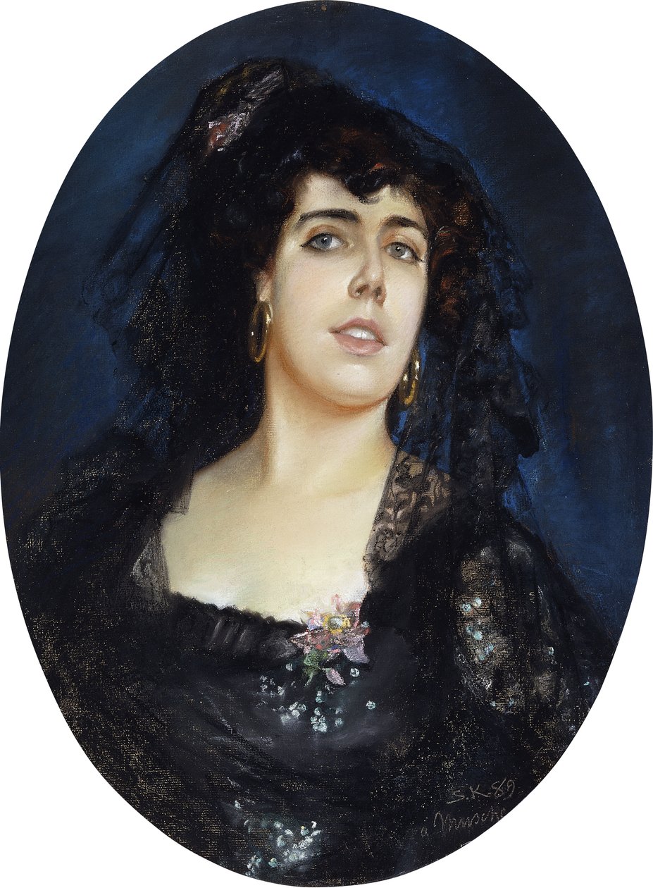 Porträt von Anne Pelterson-Norrie, 1889 von Peder Severin Krøyer