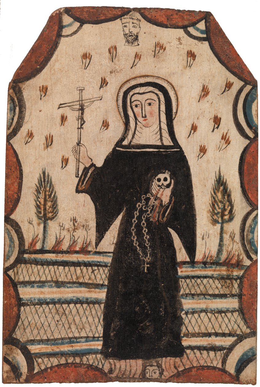 Heilige Rita von Cascia von Pedro Antonio Frésquis
