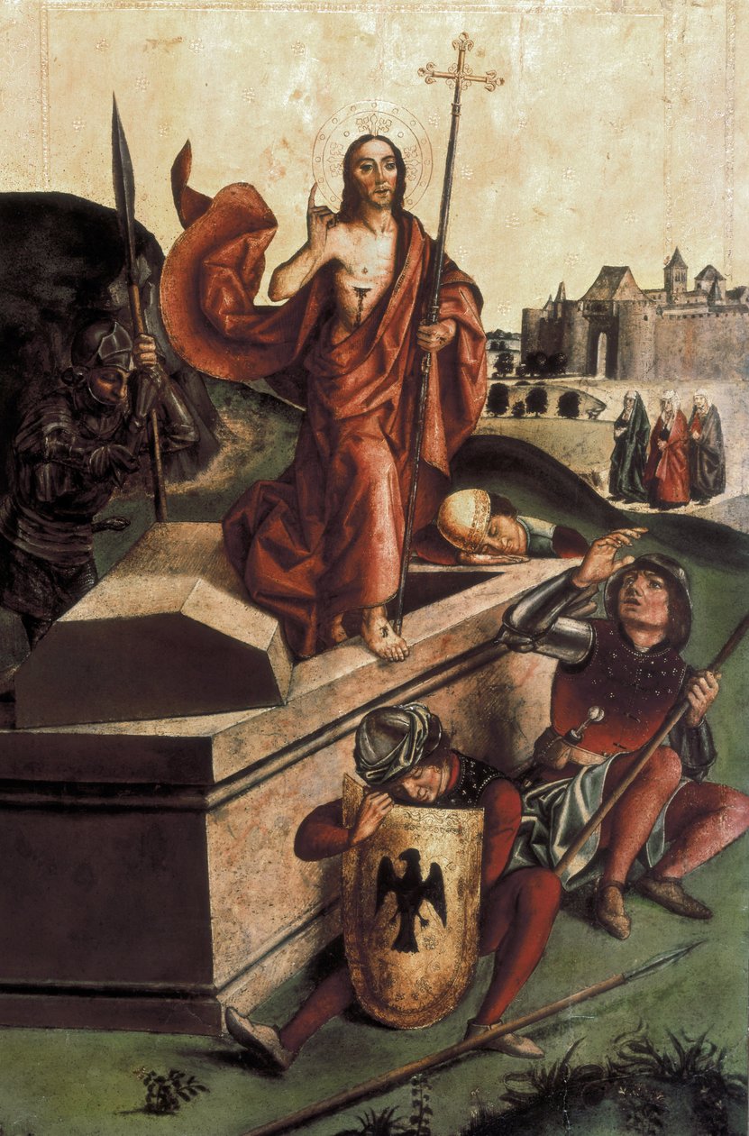 Auferstehung Christi. Ende 15. Jahrhundert von Pedro Berruguete