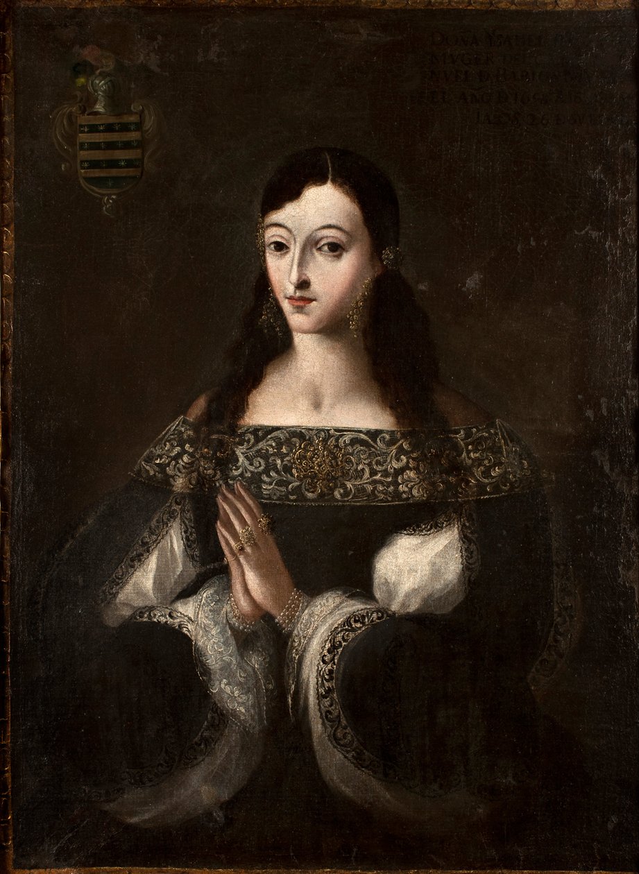 Porträt der Frau von Kapitän Barrios von Pedro Ruíz Gonzalez