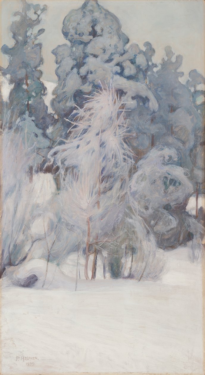 Winterlandschaft von Pekka Halonen