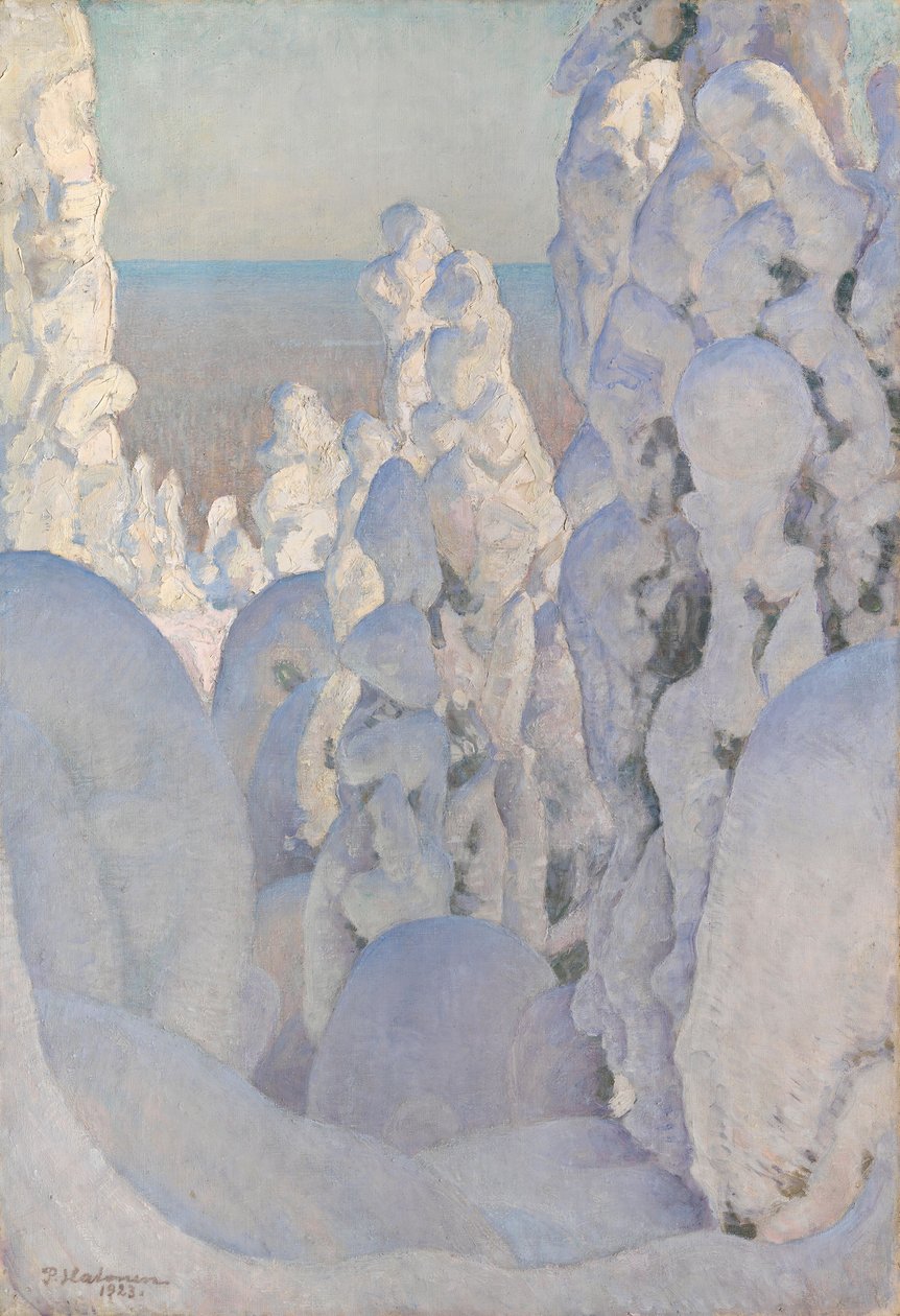 Winterlandschaft, Kinahmi von Pekka Halonen