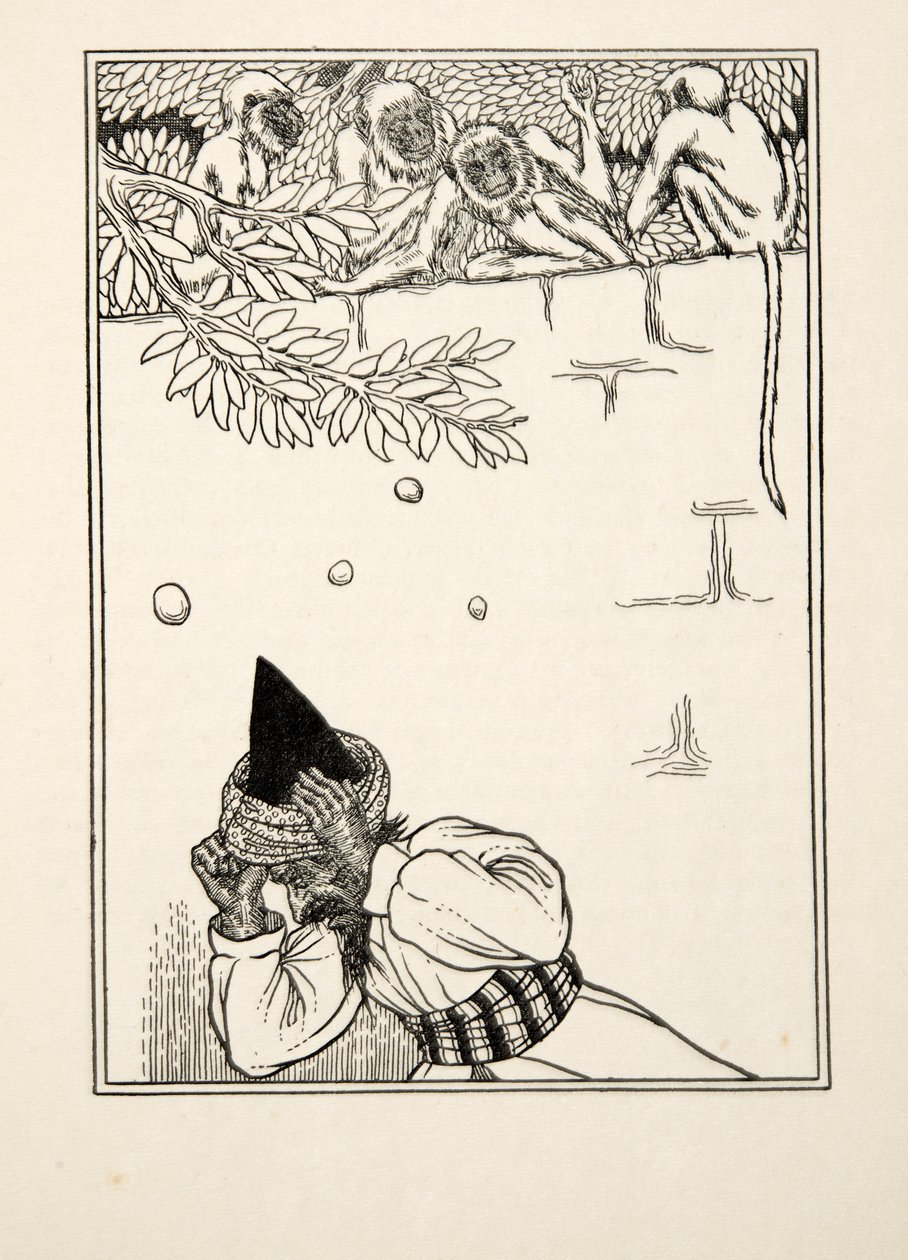 Kampflust, aus Hundert Anekdoten über Tiere, veröffentlicht 1924 von Percy J. Billingshurst