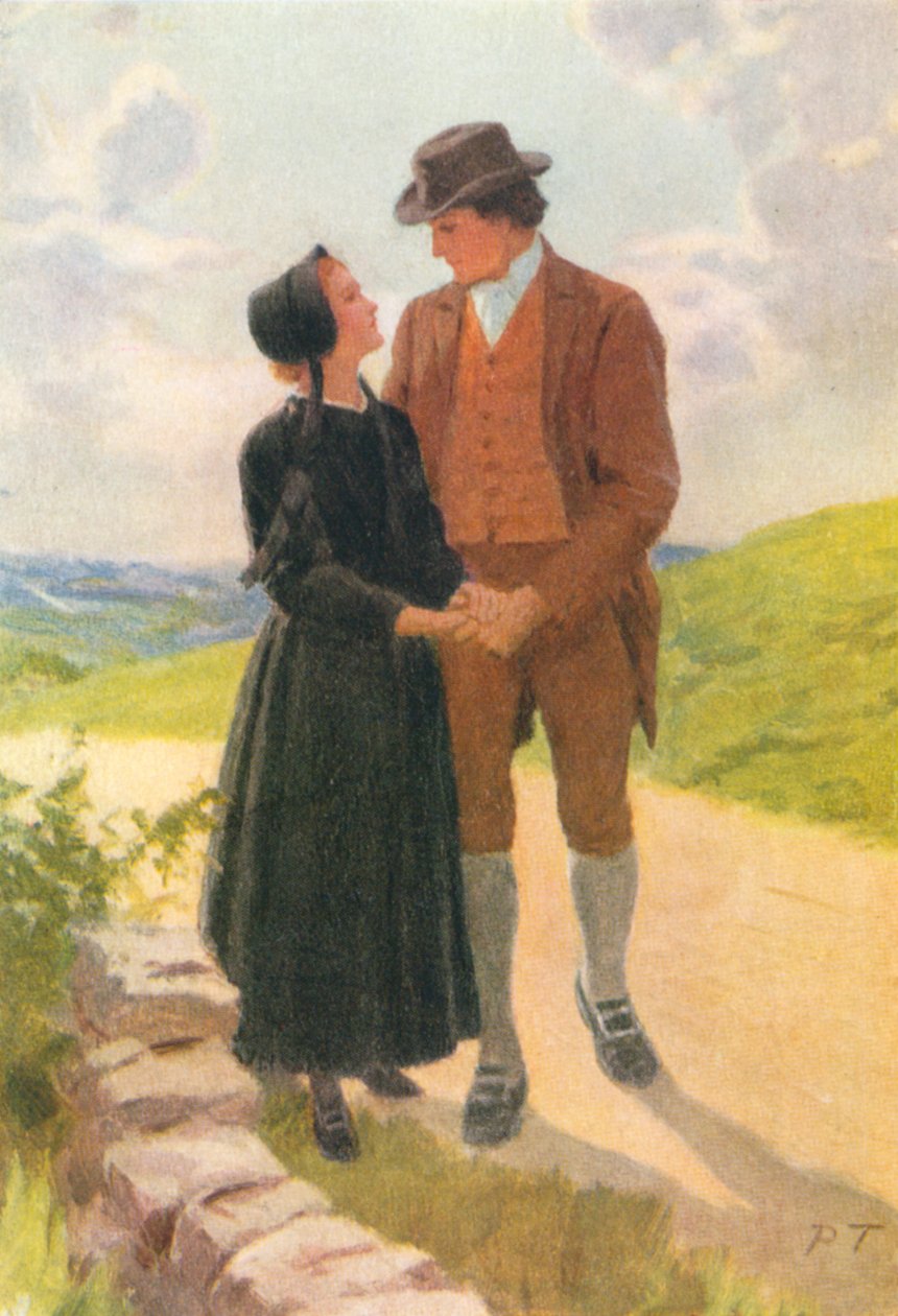 Illustration für Adam Bede von George Eliot von Percy Tarrant