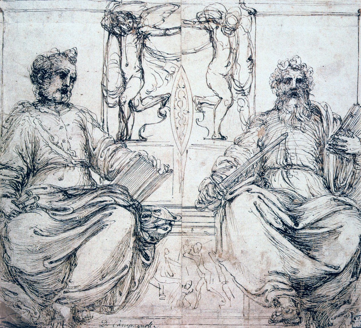St. Pierre und St. Paul, 16. Jahrhundert von Perino del Vaga