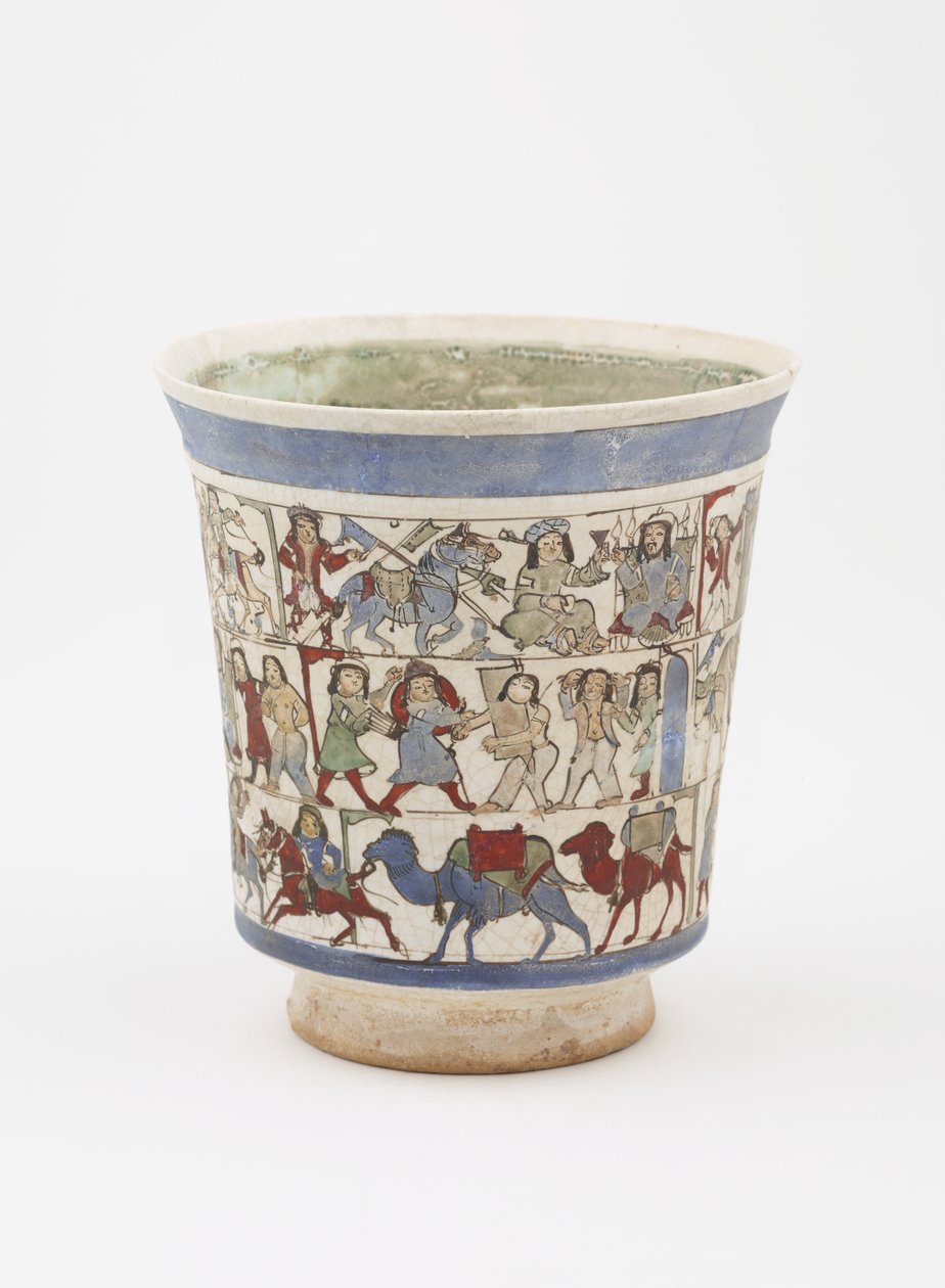 Becher mit Darstellung des 