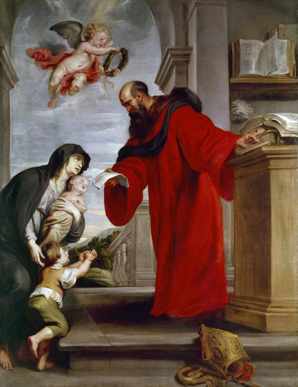 Heiliger Ives von Treguier, 1615 von Peter Paul Rubens