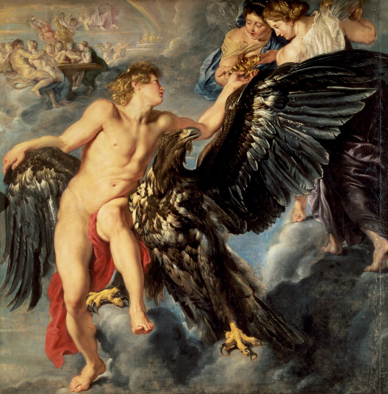 Die Entführung des Ganymed von Peter Paul Rubens