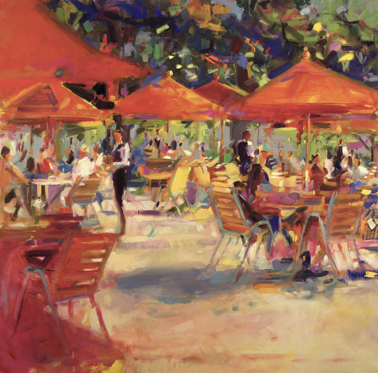 Le Café du Jardin von Peter Graham (Contemporary)