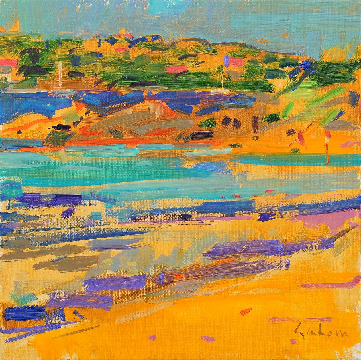 Die Französische Riviera, 2021 von Peter Graham
