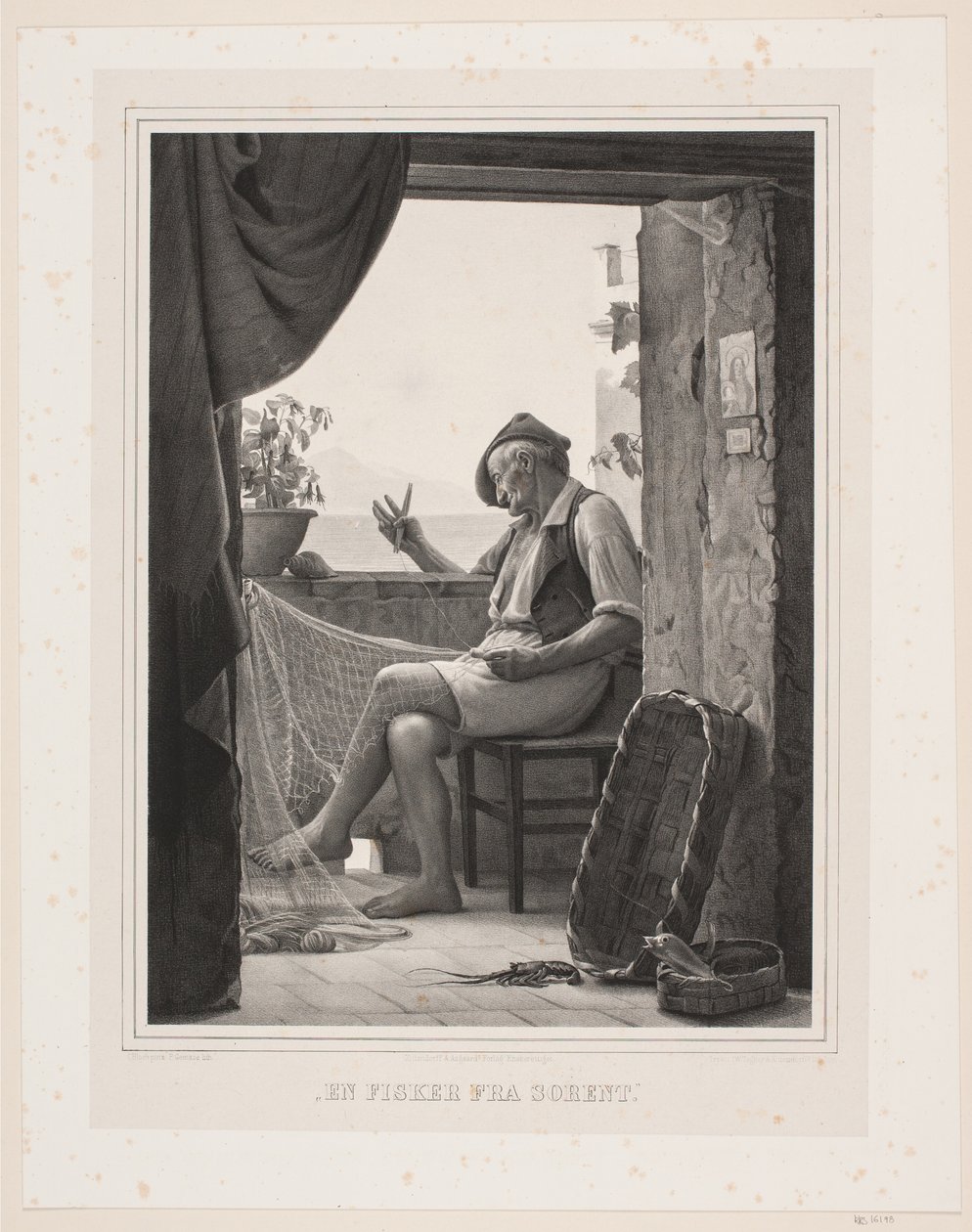 Ein Fischer aus Sorent von Peter Henrik Gemzøe