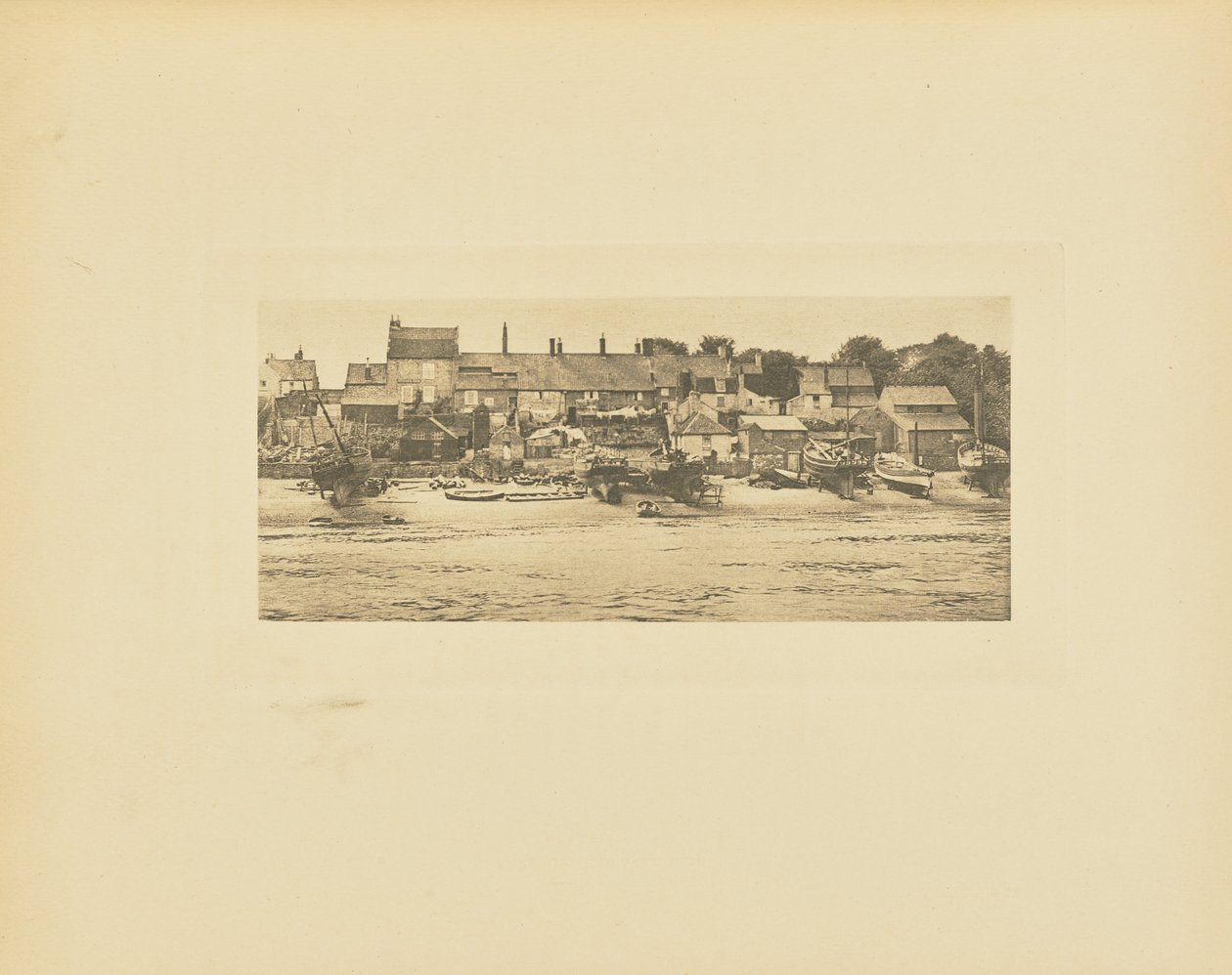 Eine Ecke von Old Yarmouth von Peter Henry Emerson