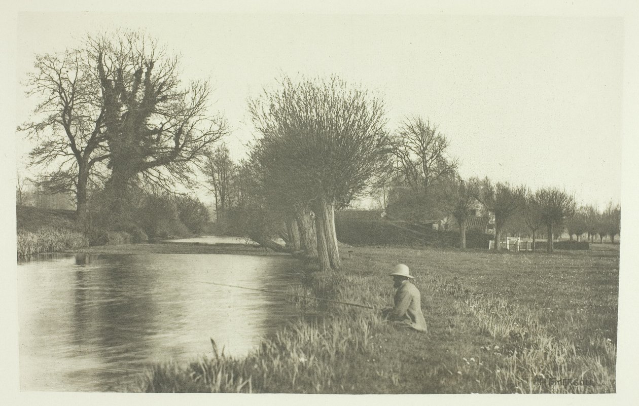 Wärterhaus, Amwell Magna Fischerei von Peter Henry Emerson