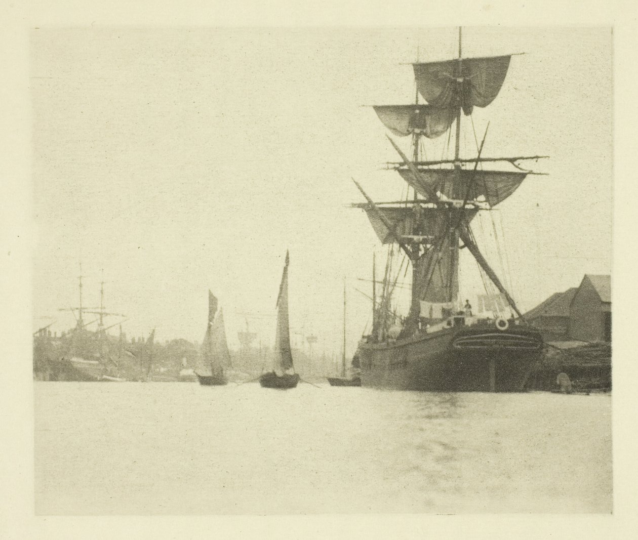 Rückkehr der Garnelenfischer von Peter Henry Emerson