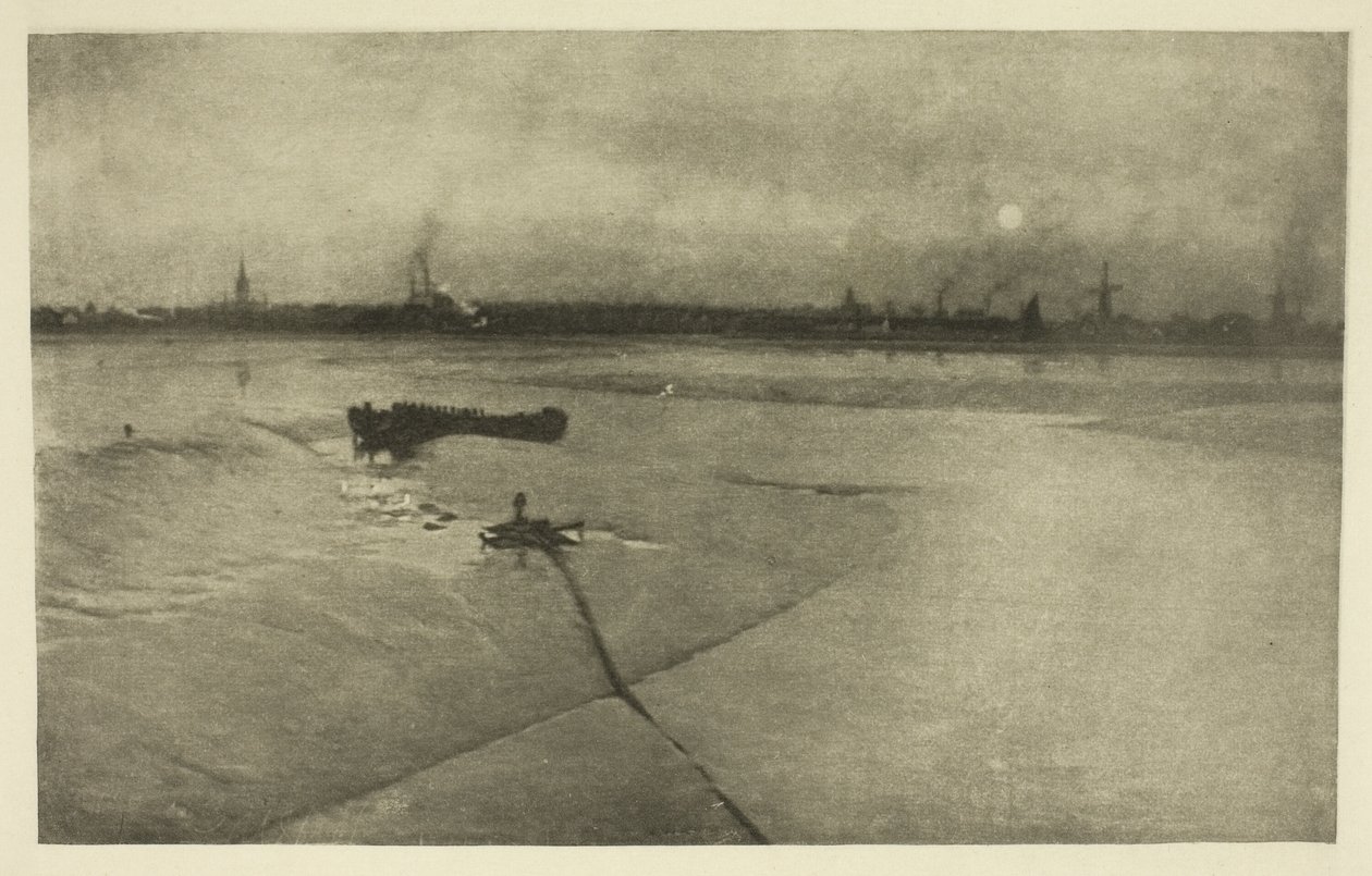Das letzte der Ebbe-Great Yarmouth von Breydon von Peter Henry Emerson