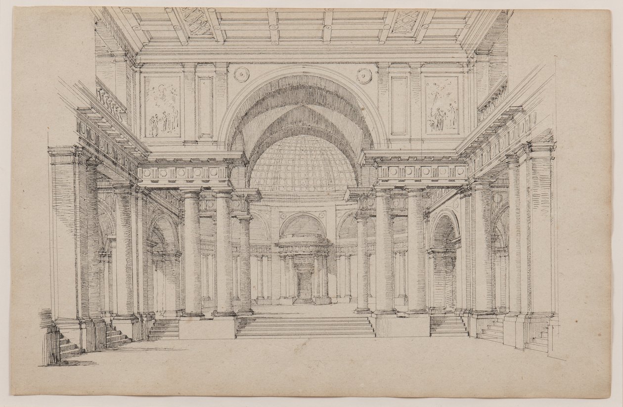 Architektonische Erhebung von Peter Hubert Des Vignes