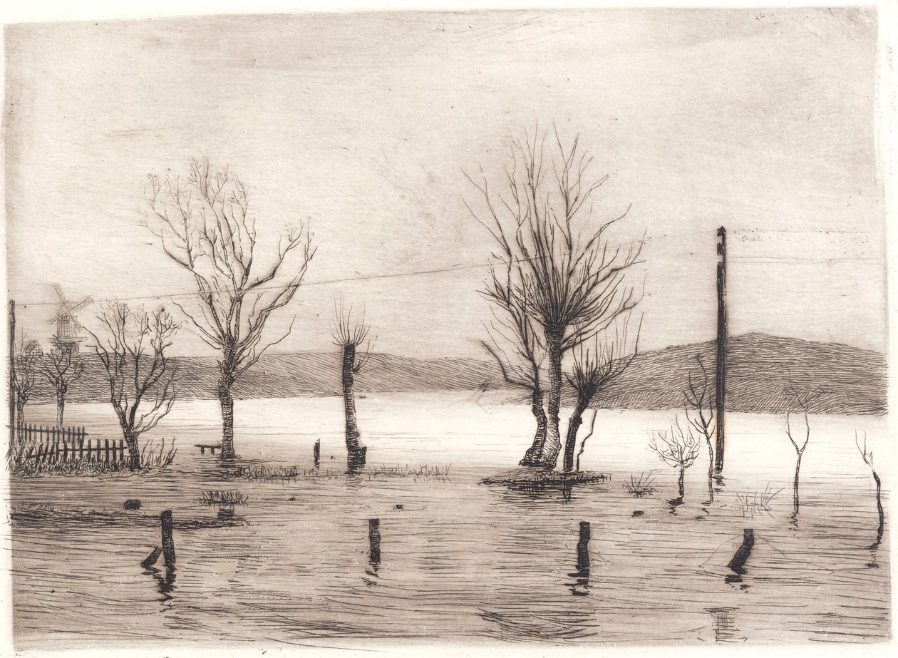 Winterlandschaft bei Tyreholm von Peter Vilhelm Ilsted