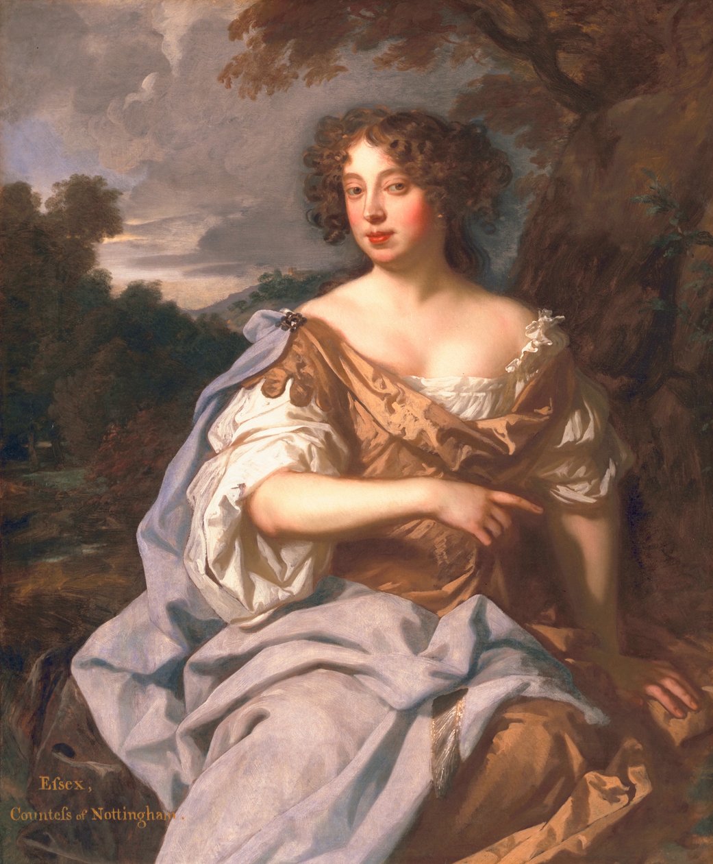 Lady Essex Finch, später Gräfin von Nottingham, ca. 1675 von Peter Lely