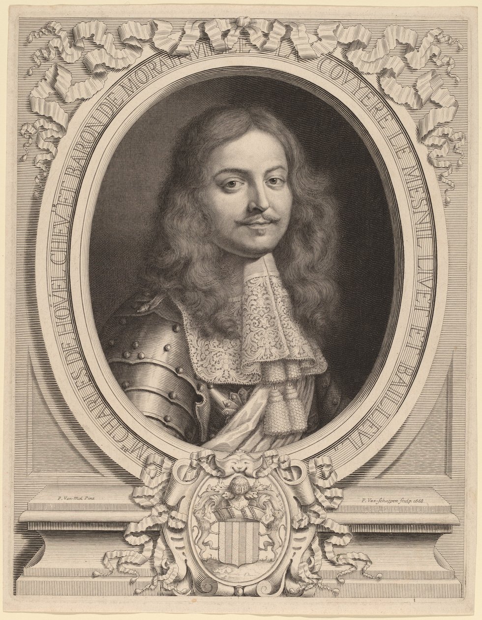 Charles de Houel de Morainville von Peter Ludwig van Schuppen after Pieter