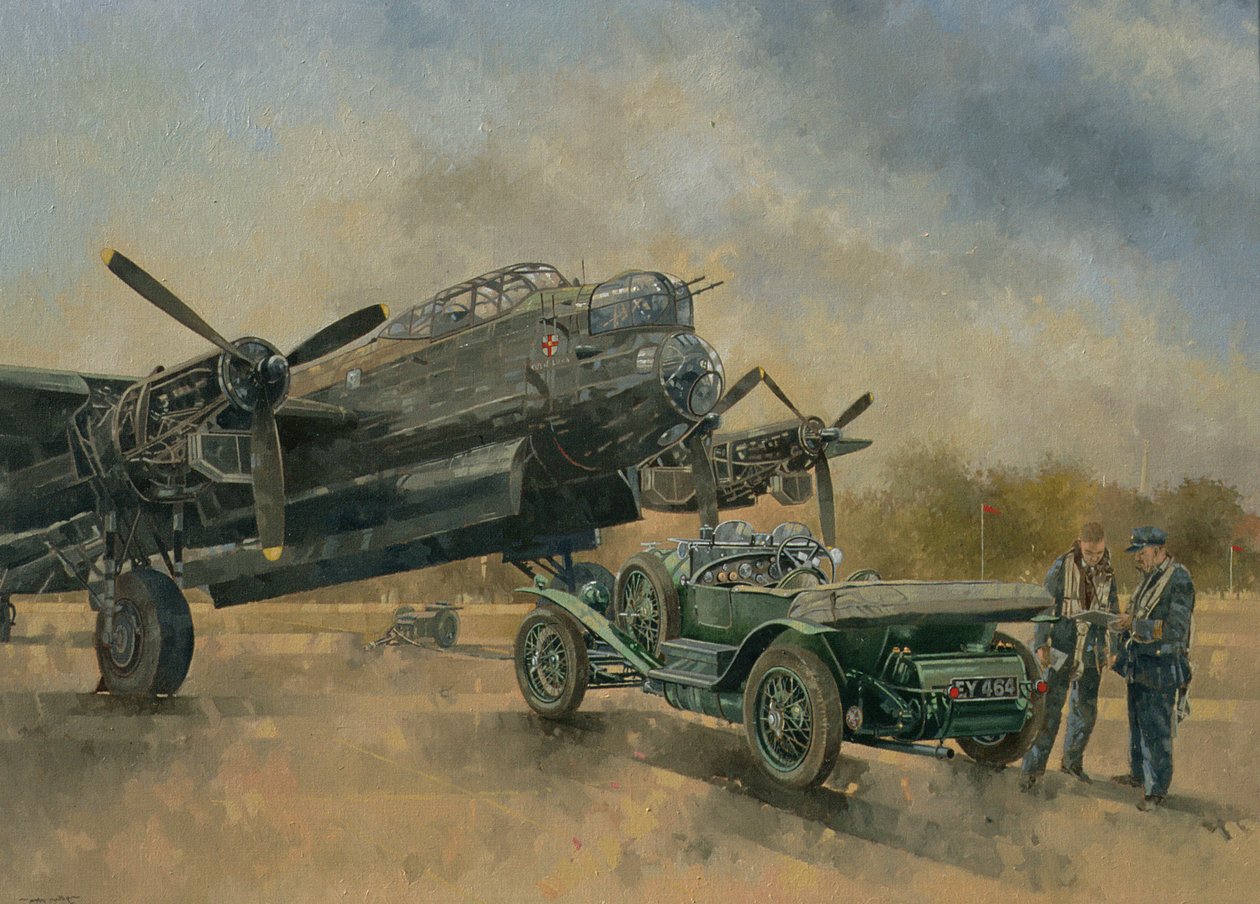Ein Lancaster und ein Bentley, 2000 von Peter Miller
