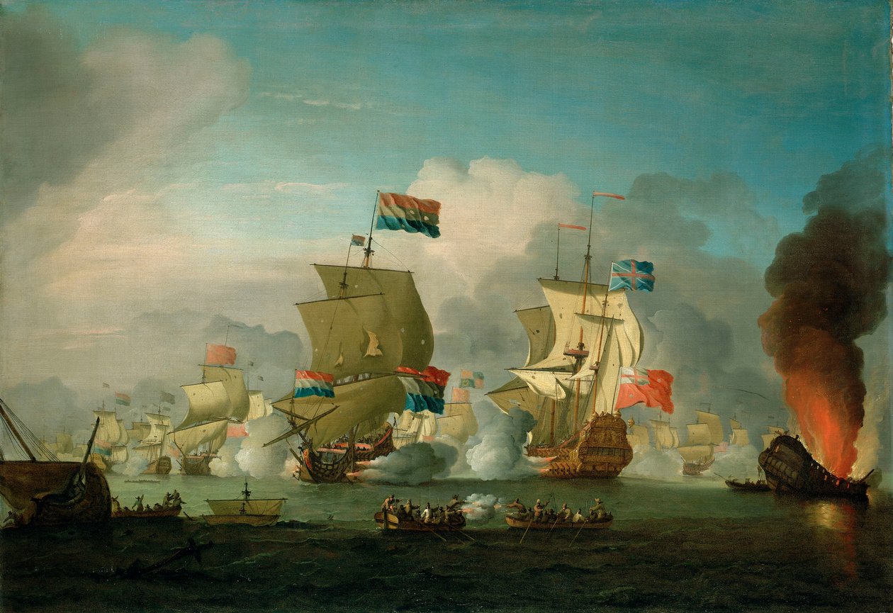 Das Brennen der HMS 
