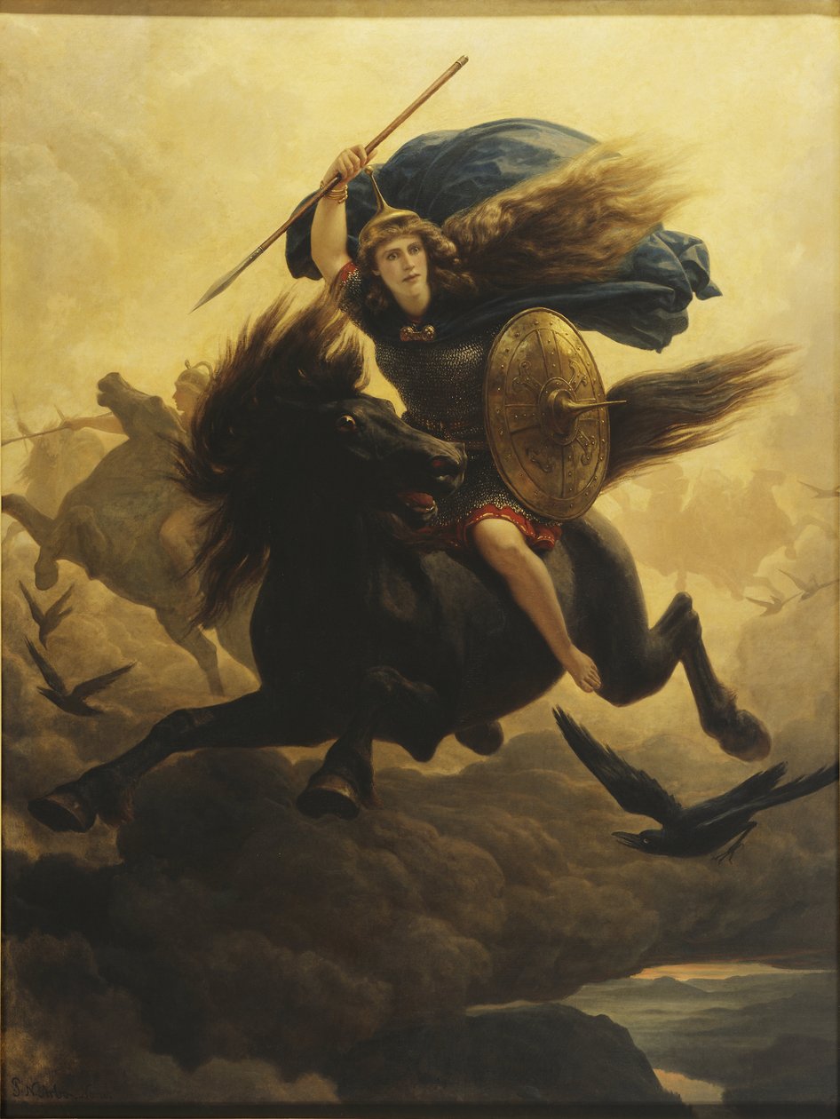 Die Walküren von Peter Nicolai Arbo