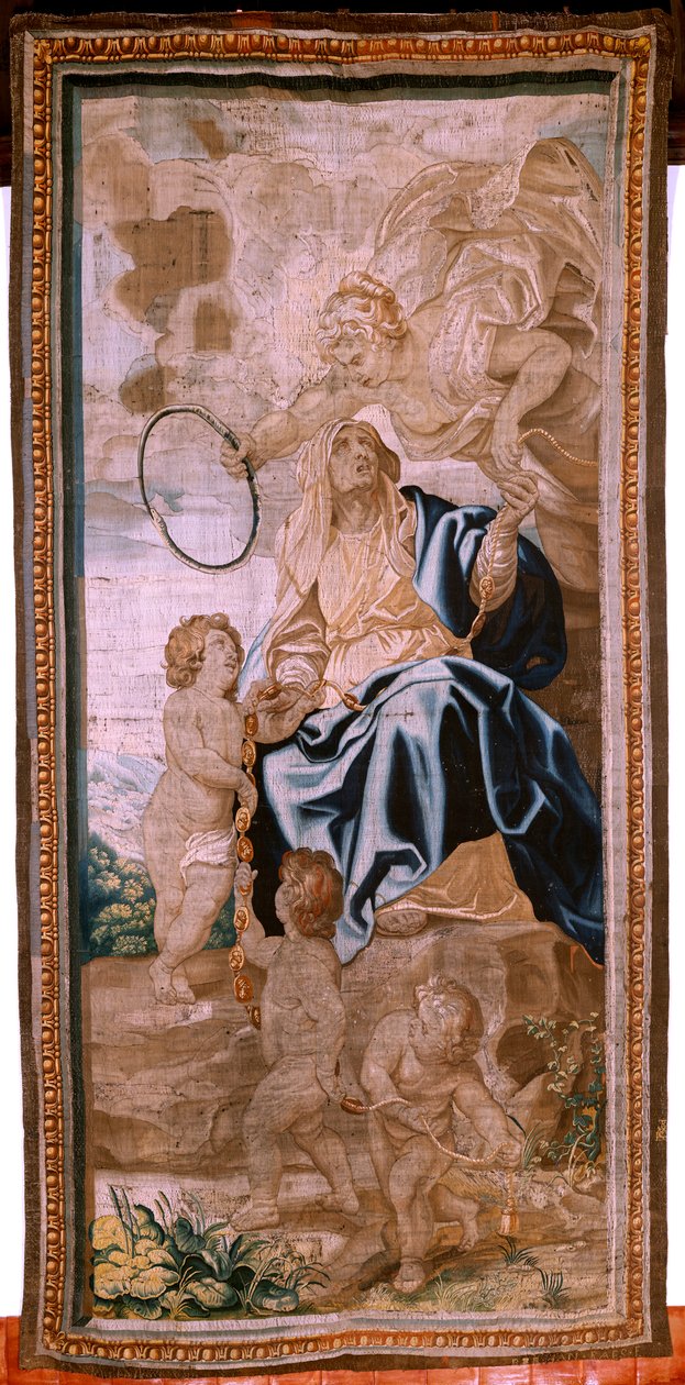 Die Nachfolge der Päpste (Serie Der Triumph der Eucharistie) von Peter Paul (after) Rubens